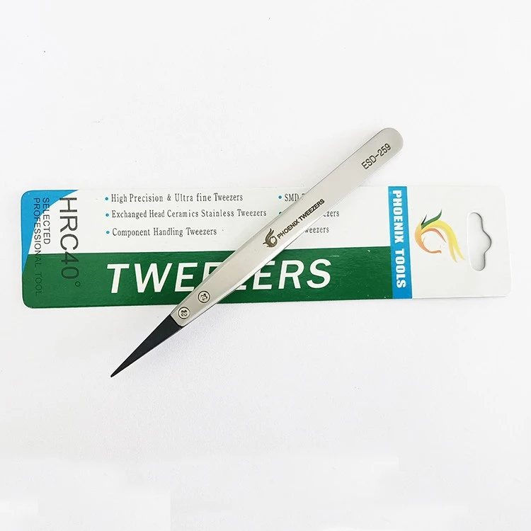 ESD Soft Grip Tweezers