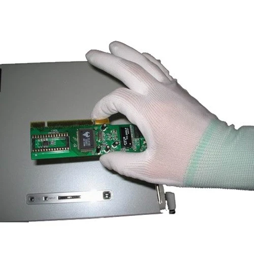 Cleanroom-Nylon-PU-Palm-Coated-Antistatic-Gloves (2)