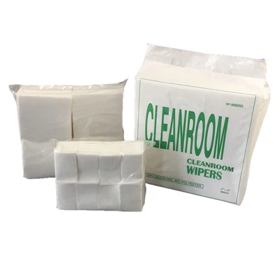 Low Lint Cellulose Polyester Cleanroom Wiper