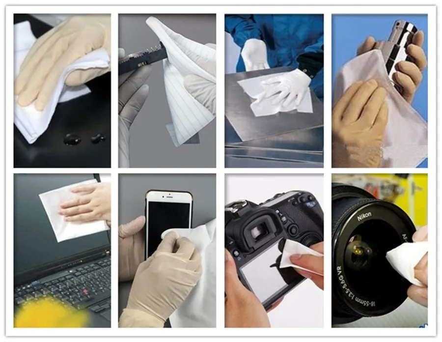 Polyester Cleanroom Wipes Polyester Cleanroom Wipes