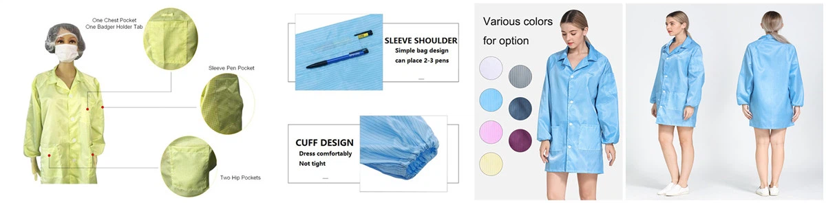 Antistatic Lab Coat8 Antistatic Lab Coat8