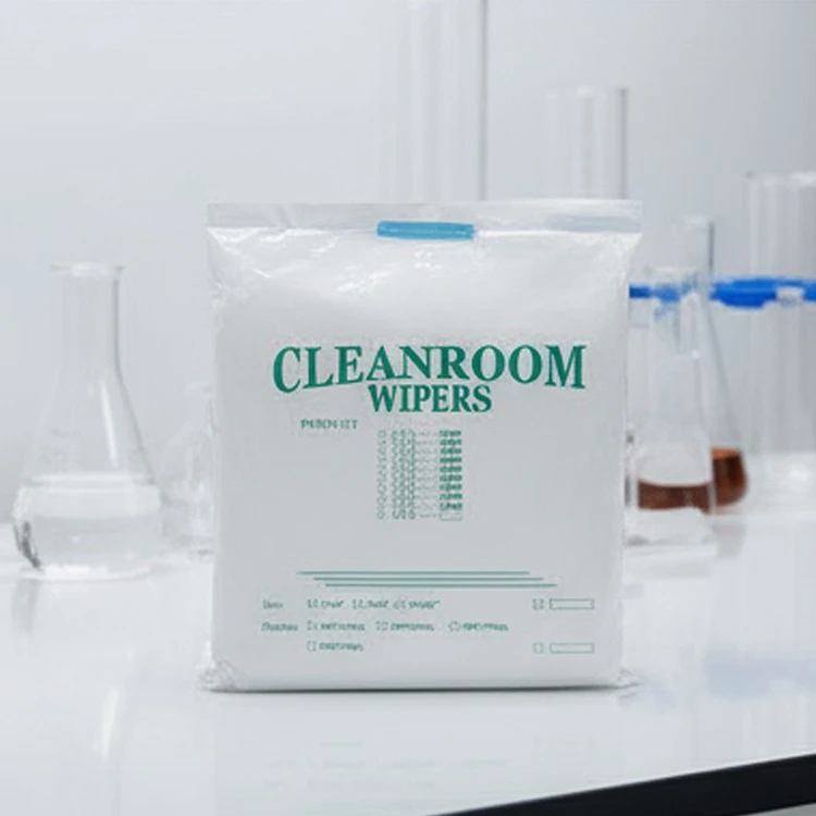 Semi-Microfiber Cleanroom Wipes, 110 GSM, 100% Polyester factory